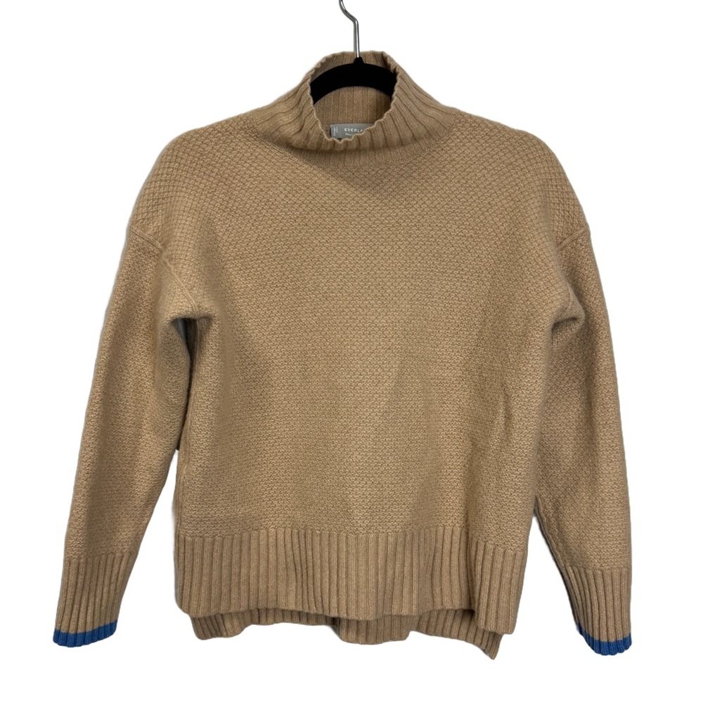 Everlane Recycled Cashmere Turtle Neck Sweater sz S